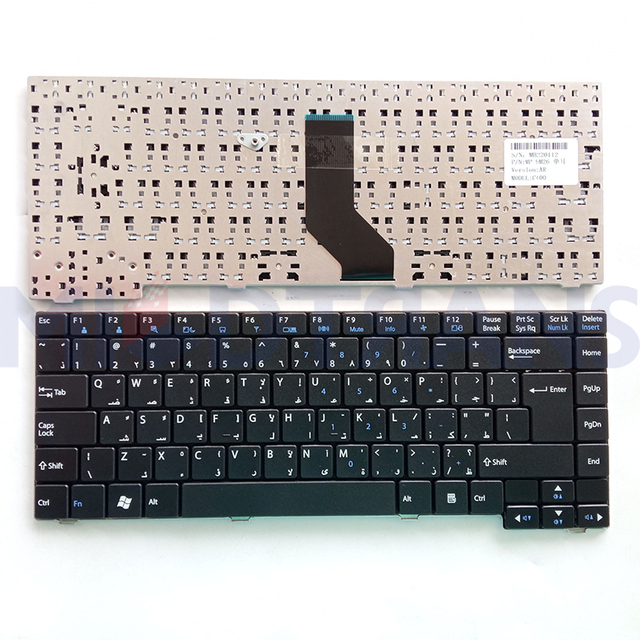 New AR Keyboard Replacement for LG R460 Arabic Laptop Keyboard