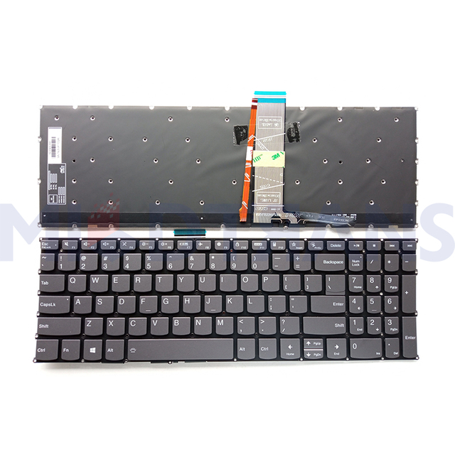 English Laptop Keyboard for Lenovo Air 15 2020 US Computer Keyboards Replacement