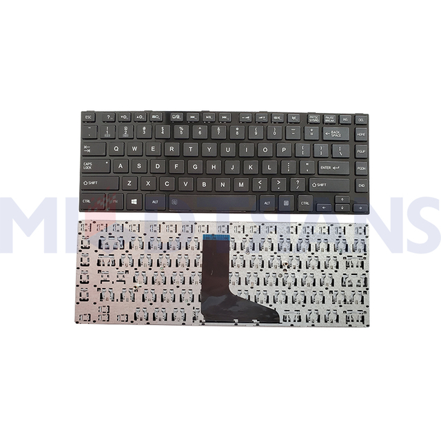 New US Keyboard for Toshiba C40-A C40D-A C45-A C45D-A C45T-A Laptop Keyboard Replacement