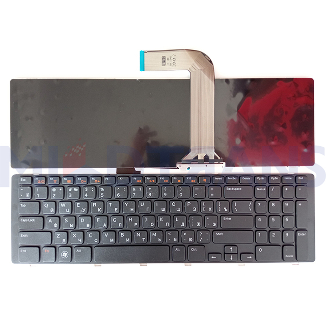 Replacement Russian Laptop Keyboard for Dell N7110 17R 7110 L702X RU Layout Keyboard Layout