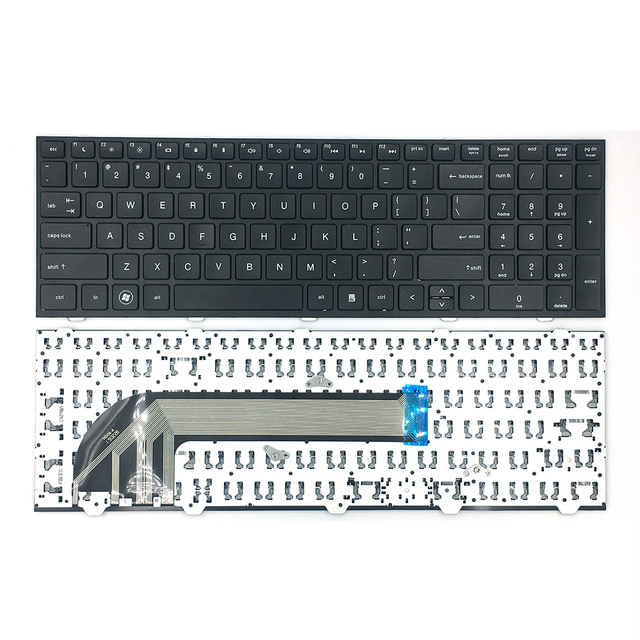 New US Keyboard Fit For HP Probook 4540 With Frame English Keyboard