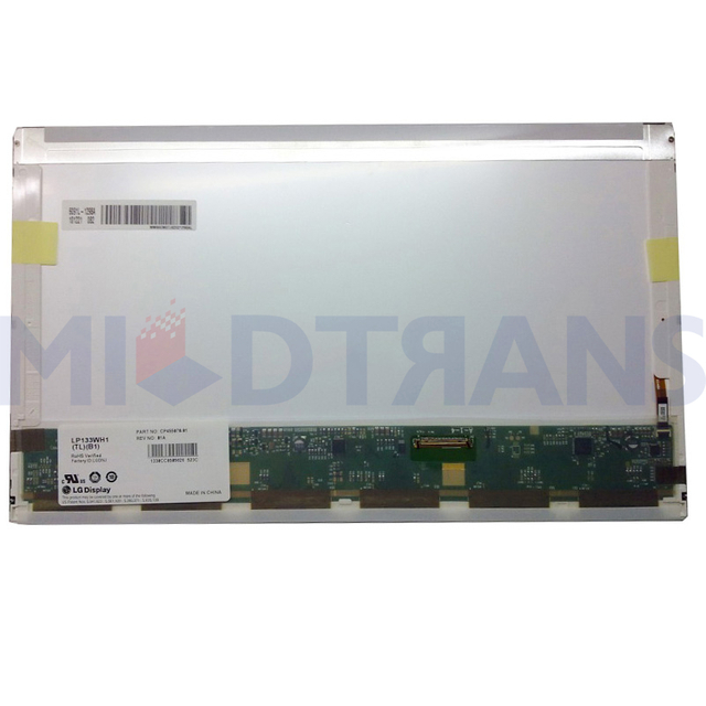 LP133WH1-TLB1 LP133WH1 TLB1 13.3 Inch Normal 40 Pins Laptop LCD Screen Replacement