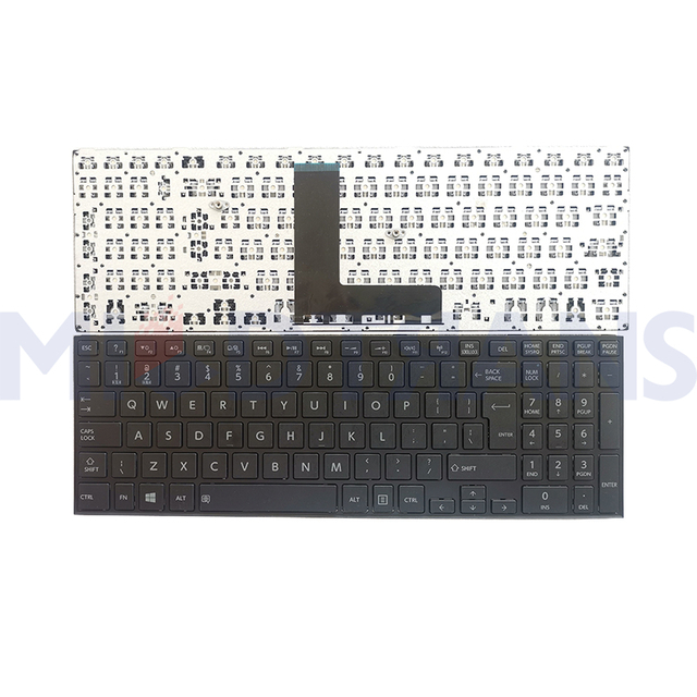 New UI Keyboard Replacement for Toshiba Satellite C50-B C55-B C55-B5246 C55-B5200 Laptop Keyboard Layout