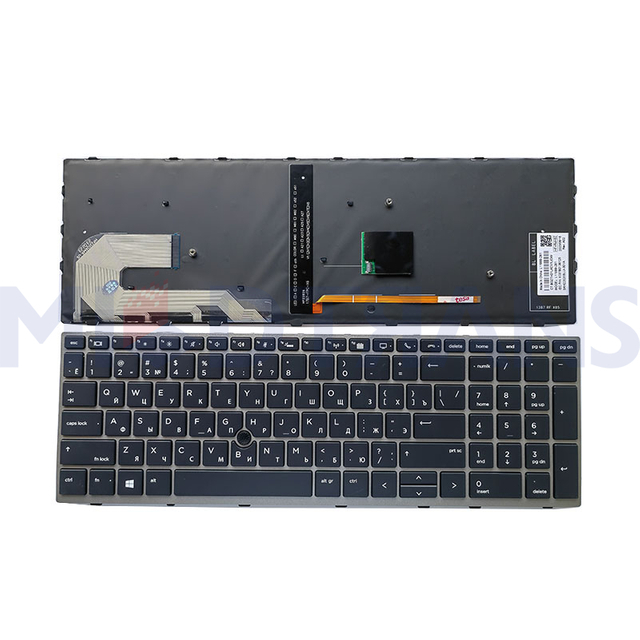 New RU Russian Keyboard for HP 850G5 850 G5 855 G5 755 G5 750 G5 Laptop Keyboard Replacement