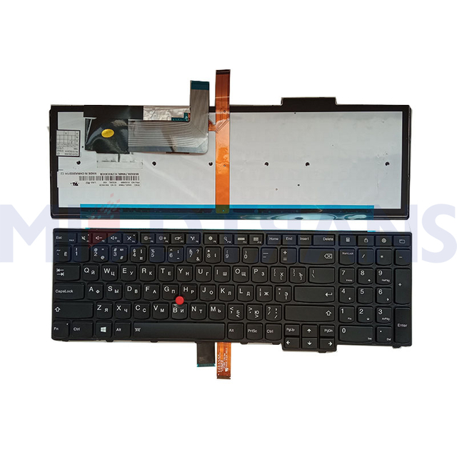 RU Laptop Keyboard Replacement for Lenovo ThinkPad E531 E540 L540 L560 L570 Russian Keyboard Layout