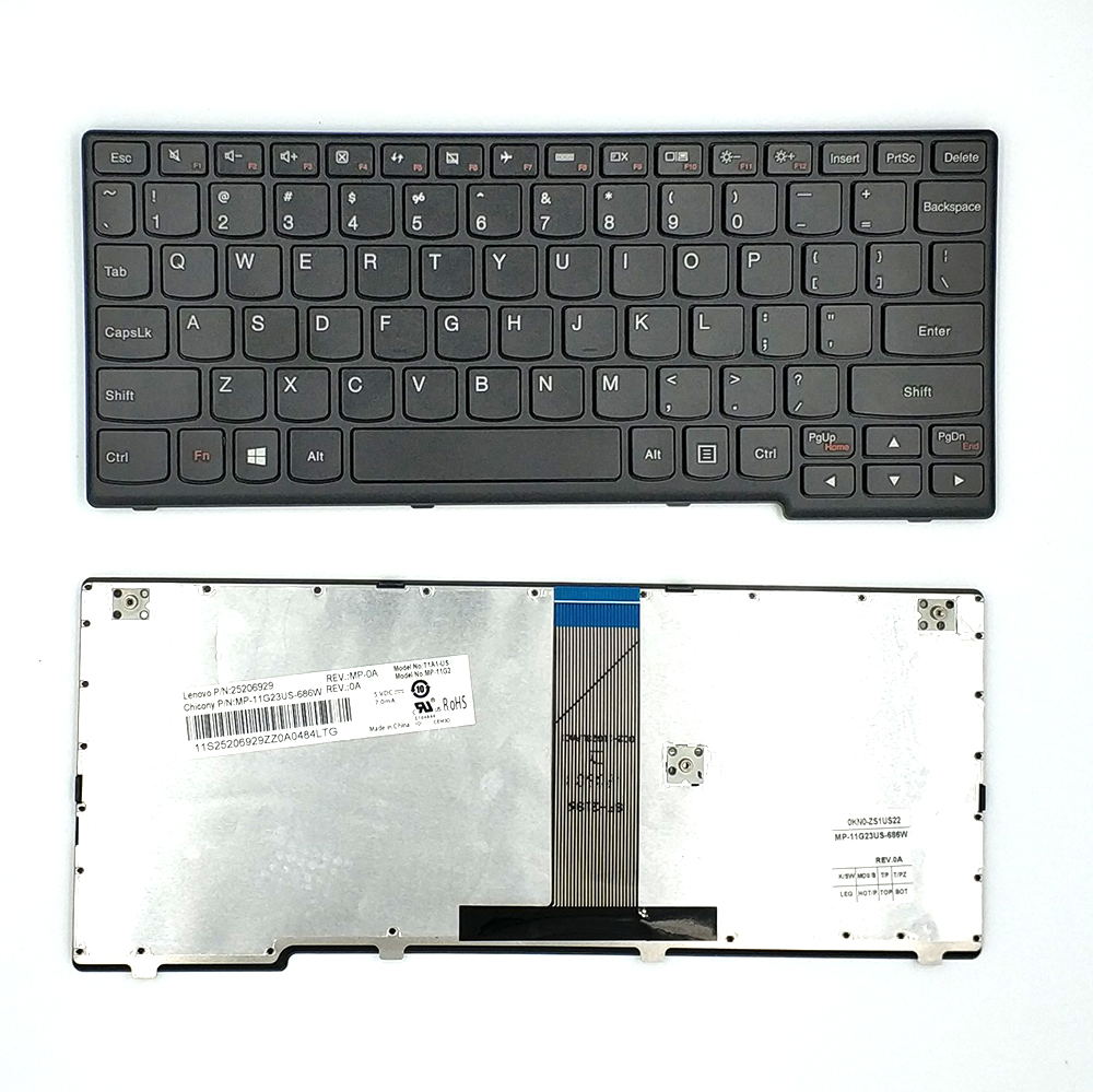 Hot Product Fit For Lenovo S206 US Layout Notebook Laptop Keyboard