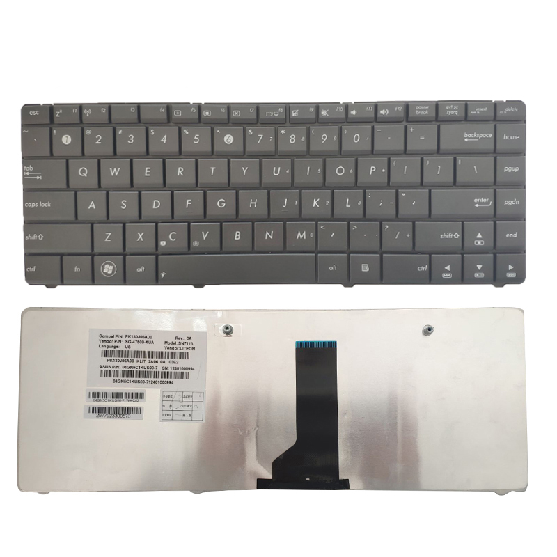 Laptop Keyboard For ASUS K43U US Keyboard Layout