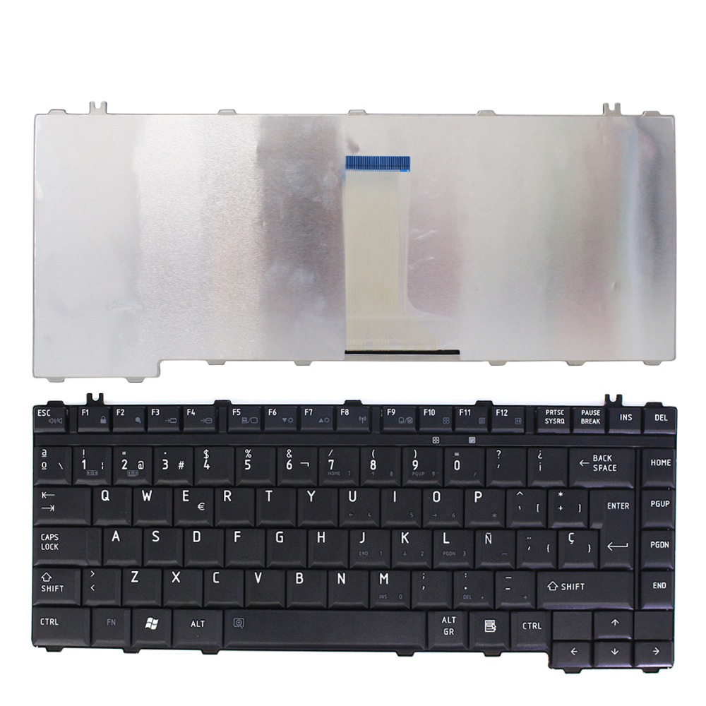 New Spanish Keyboard For Toshiba A200 M200 A300 M300 L300 L305D M205 L200 L205 Laptop SP Keyboards Layout