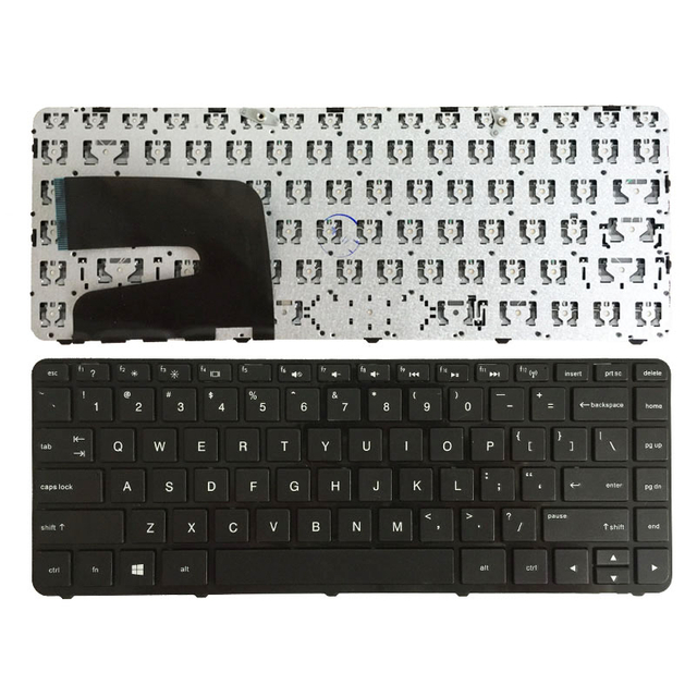 Replacement English Keyboard Fit For HP 14-N US Laptop Keyboard Black