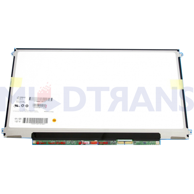 LP133WH2-TLL1 LP133WH2 TLL1 13.3 Inch Slim 40 Pins LVDS HD TN Glossy LCD Laptop Panel Matrix With Left Right Bracket