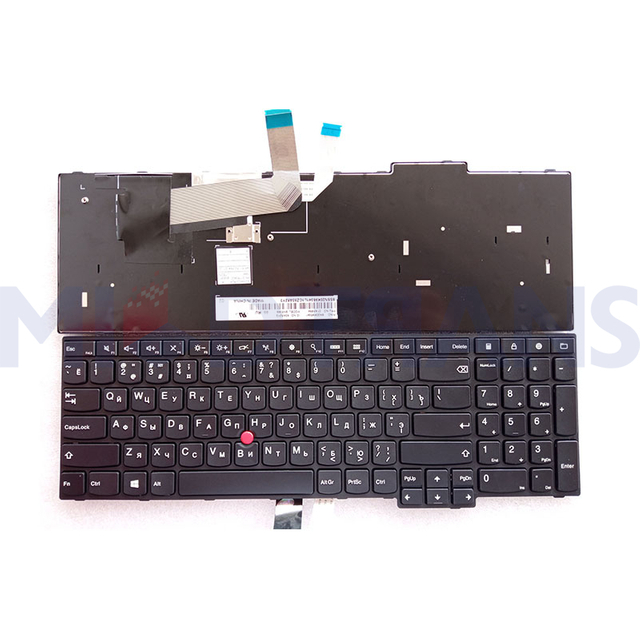 New RU Russian Keyboard Replacement for Lenovo IBM E550 E550C E555 E560 E565 Laptop Keyboard Layout