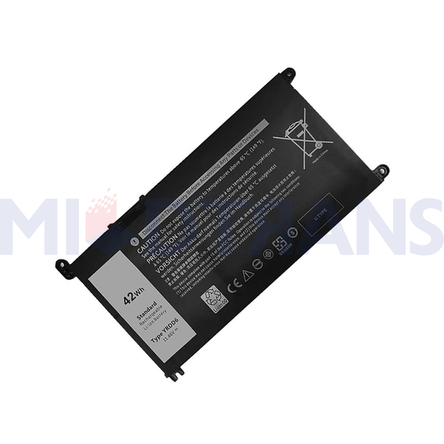 YRDD6 Laptop Screen Battery for Dell Inspiron 15 3582 3583 3584 3593 5584 5585 7586 14 3493 5481 P93G Batteries