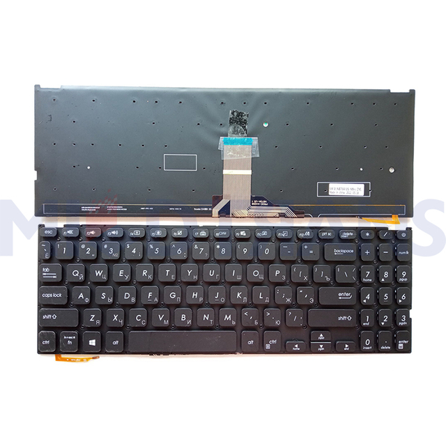 US/RU/SP Keyboard for ASUS X509 M509 FL8700 Y5200F Russian Laptop Keyboard Replacement