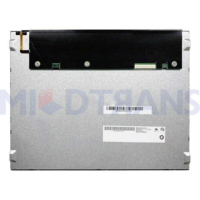 12.1" Inch G121STN02.0 Laptop Led Screen 800(RGB)*600 LVDS 20 Pins 60Hz TN 53% NTSC Laptop Screen Replacement Display