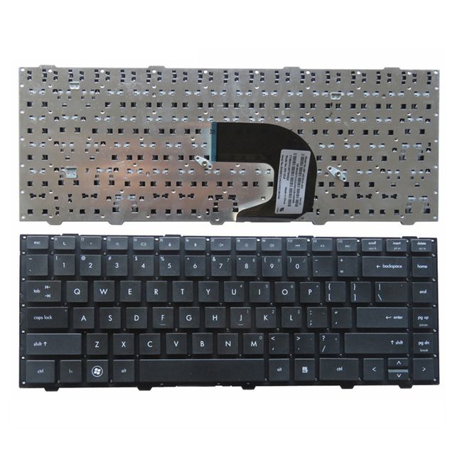 New Keyboard For HP ProBook 4440S Laptop Replacement With Silver Frame US English