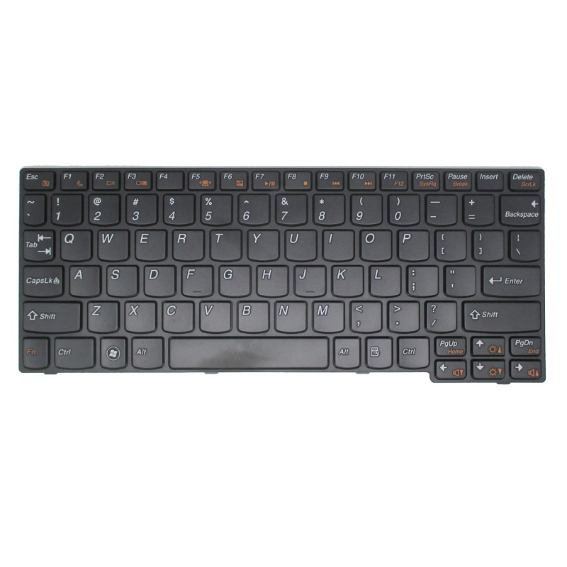 Factory Price Fit For Lenovo S10-3 US Laptop Keyboard Black Replacement Pars