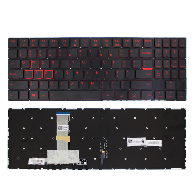 New Keyboard For Lenovo Y720-15 Laptop US Keyboard Layout