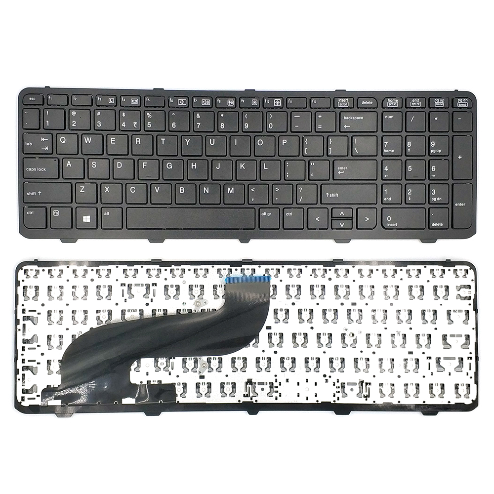 New English Keyboard For HP ProBook 650 G1 US Layout With Frame Laptop Keyboard
