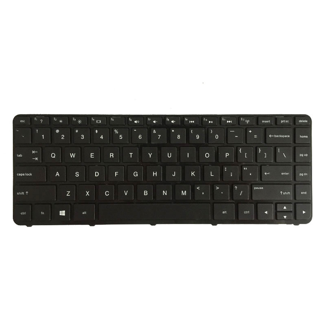 Replacement English Keyboard Fit For HP 14-N US Laptop Keyboard Black