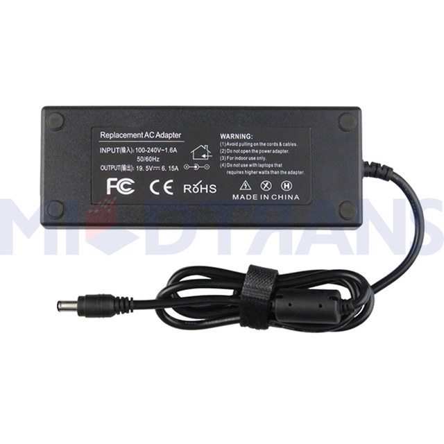 For Sony 19.5V 6.15A 6.0*4.4mm Notebook AC Power Adapter Charger