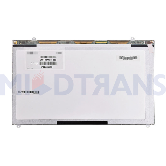 LTN133AT23-803 LTN133AT23 803 13.3 Inch LVDS 40 Pins Slim Up Down Brackets HD Notebook Screen