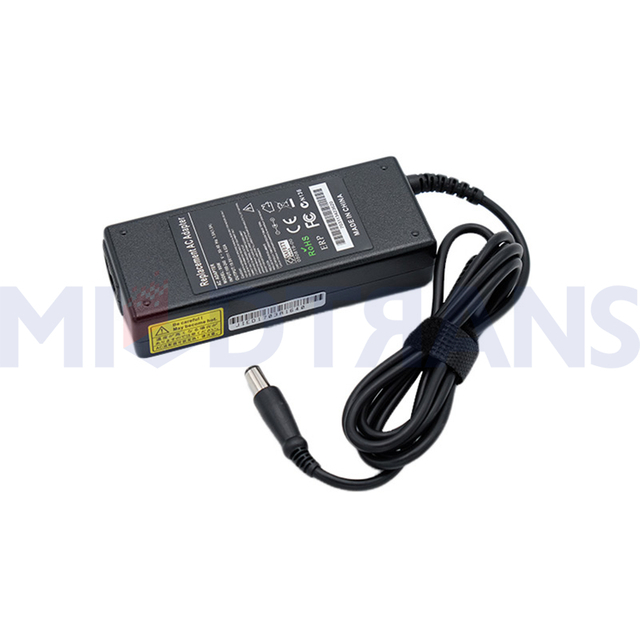 For Dell 19.5V 4.62A 7.4*5.0mm Laptop Power Adapter