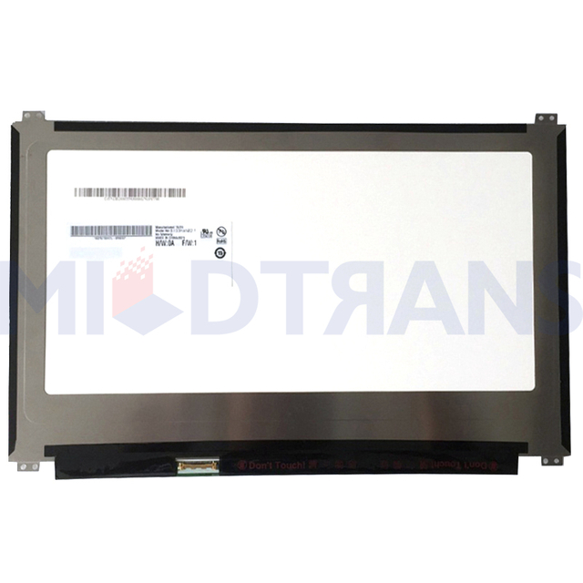 B133HAN02.7 13.3"LCD Screen Assembly No Frame Replace For HP ENVY 13-D Assembly Non Touch Lcd Screen Assembly 1920*1080