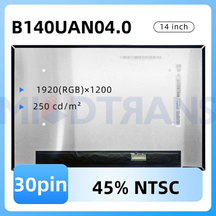 B140UAN04.0 IPS New 14.0" Laptop LED Display Screen 1920x1200 30-Pin 60Hz 45% NTSC Slim Laptop Display