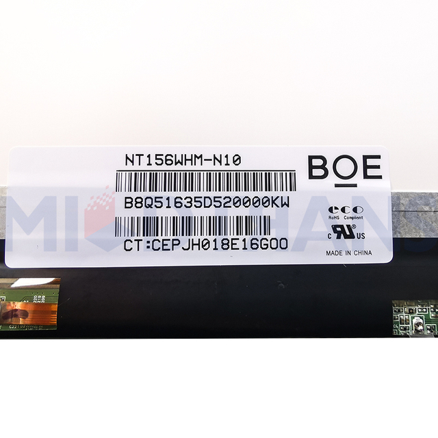 15.6-inch Slim LED NT156WHM-N10 NT156WHM N10 Laptop Lcd Screen Panel 1366*768 HD 40pins LVDS