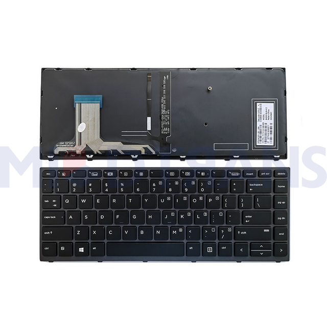 New Keyboard English Replacement for HP ZBook Studio G3 US Laptop Keyboard Layout