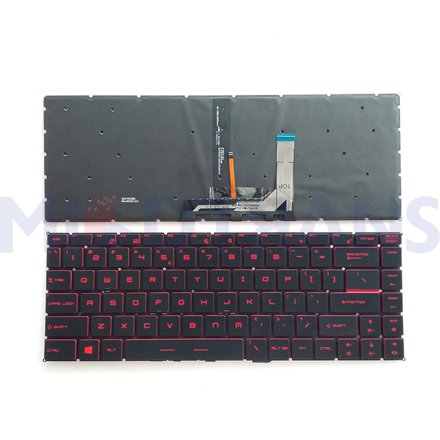 for MSI GS65 GS65VR MS-16Q1 P65 GF63 US Layout Laptop Keyboard