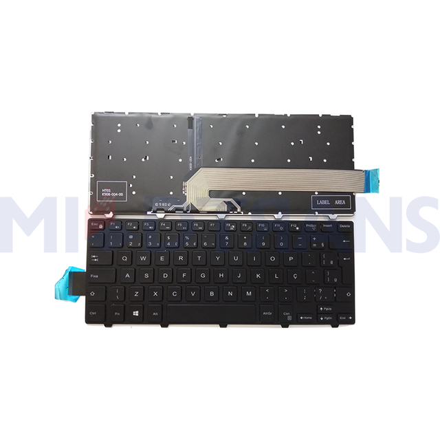 Brazilian Keyboard for Dell Inspiron 5447 3452 3458 3459 5448 5441 5455 5458 5457 5459 BR Laptop Keyboards replacement