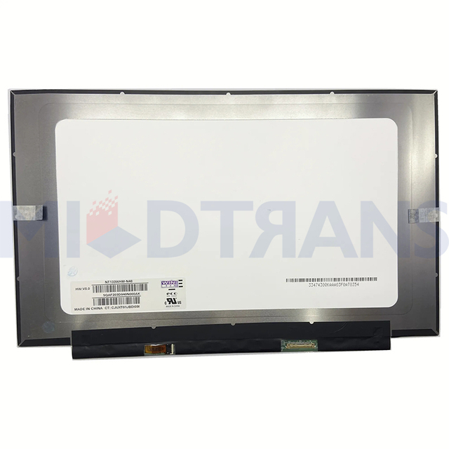 AA133WHM010 NT133WHM-N48 HW:V8.0 13.3 Inch LCD Screen Laptop EDP 30pins Slim 60Hz