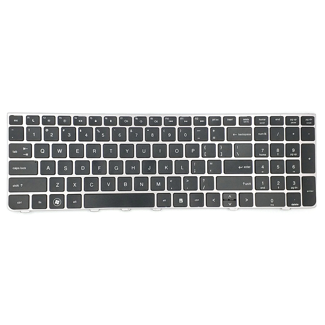 US Laptop Keyboard For HP 4530 English Keyboard With Slive Frame