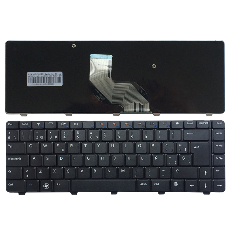 New SP Keyboard For Dell Inspiron 14R N4010 M4010 N4020 N4030 N5030 M5030 Spanish Laptop Keyboard