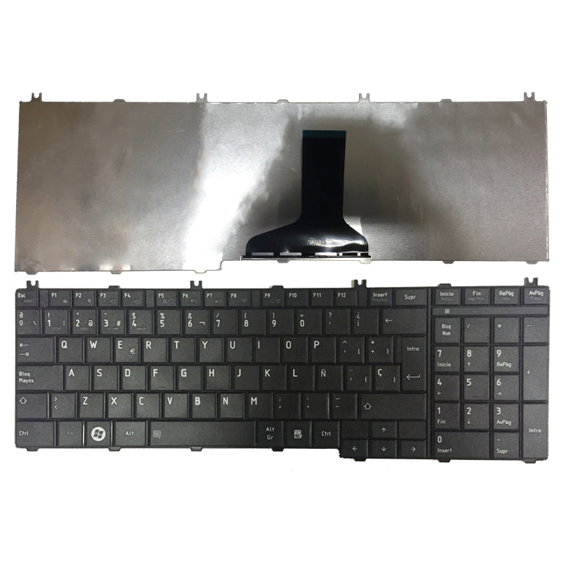 Spanish Keyboard For Toshiba L670 L670D L675 L675D C660 C660D C655 L655 L655D C650 C650D L650 C670 L750 L750D SP Laptop
