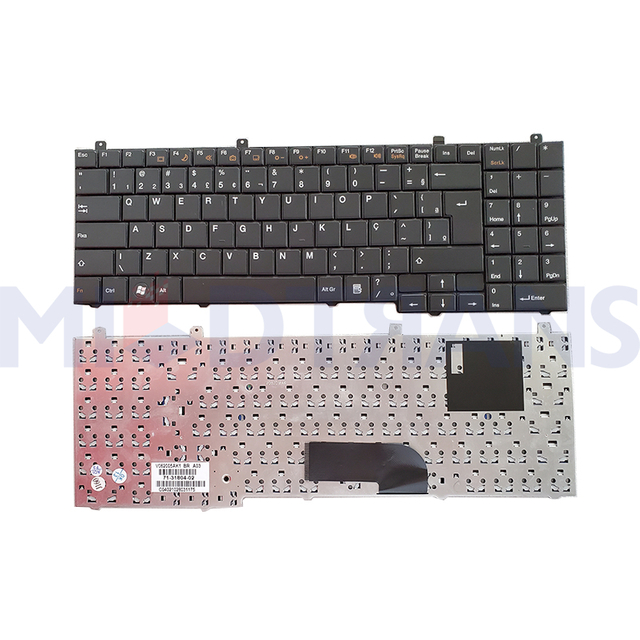 New BR For Dell 1558 Laptop Keyboard Layout