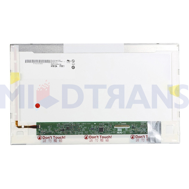 B125XW02 V0 12.5 Inch HD 40pin Normal Laptop Lcd Screen for HP EliteBook 2570p Laptop LCD Panel