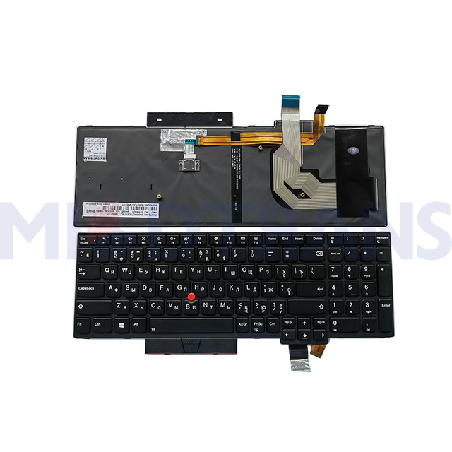 RU Keyboard for Lenovo Thinkpad T570 P51S T580 P52S Laptop Russian Keyboard Replacement