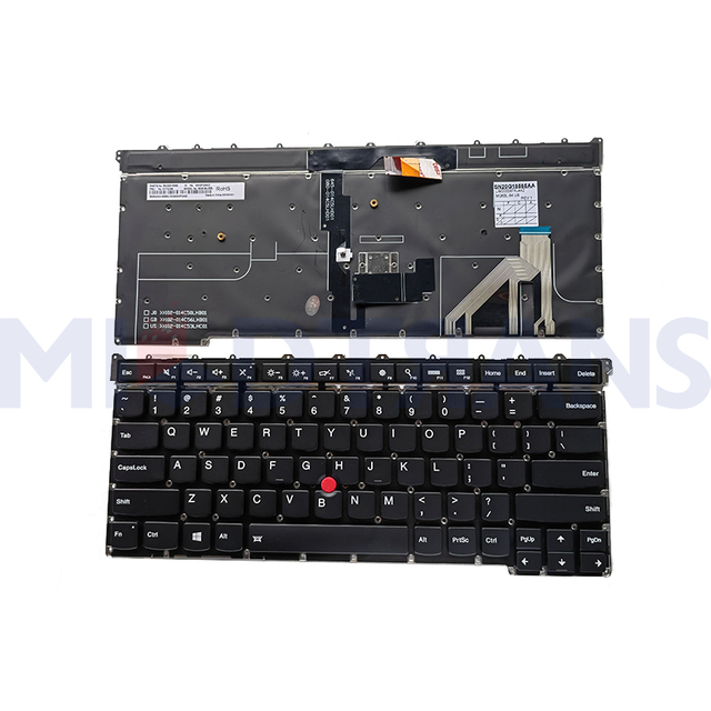 Universal Laptop US Keyboard Replacement for Lenovo ThinkPad X1C 2015 English Laptop Keyboard Layout