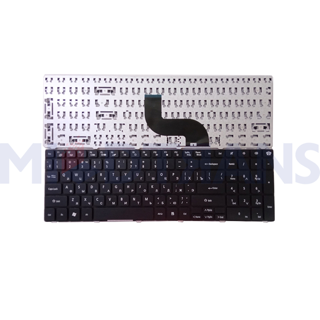 Russian Keyboard for Gateway ZQ2 ZR7 ZYB 5800 7251 NV50A NV53A NV59C NV79C NV50 RU Black Laptop Keyboard