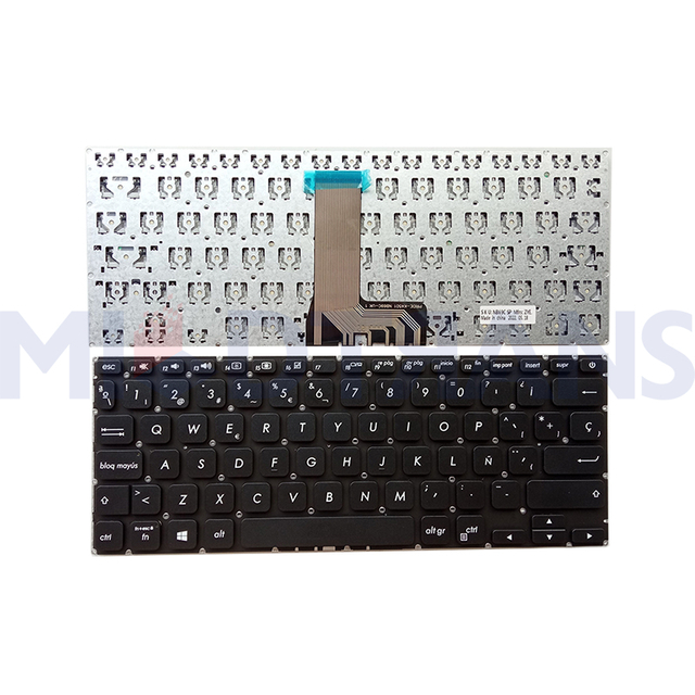 Laptop Spanish Laptop Keyboard for ASUS Vivobook X412 X412D X412J X412UA UB X412FA FL X412DA SP Replacement Keyboards