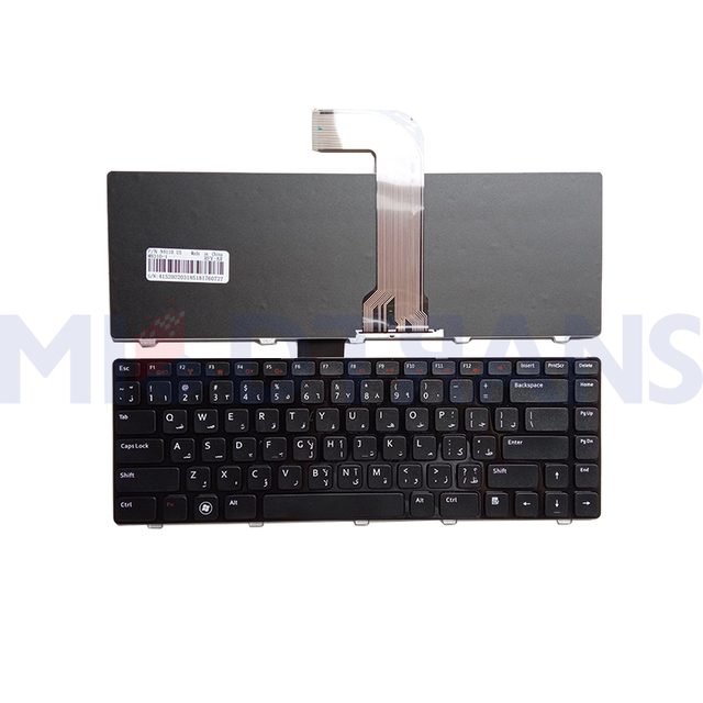 AR Keyboard for DELL XPS N4110 N4120 M4110 N4050 M4040 N5050 Arabic Laptop Keyboard