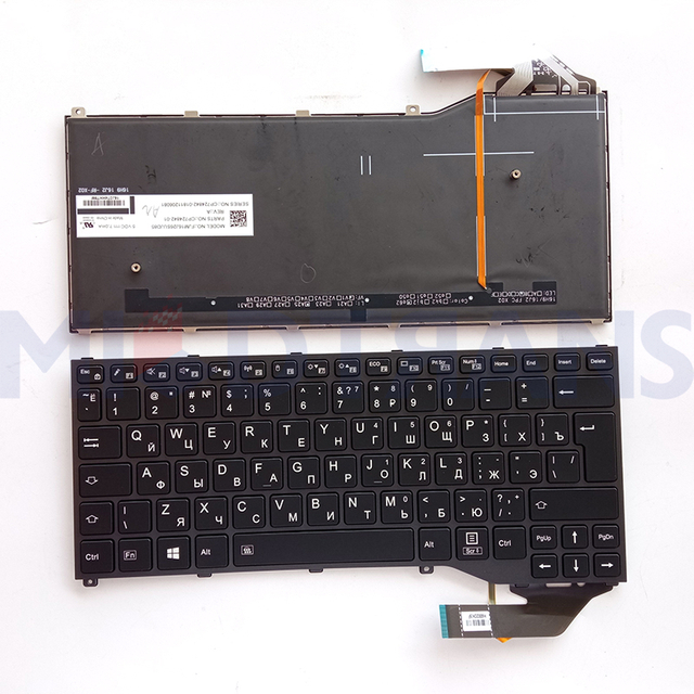 New RU for Fujitsu P727 Laptop Keyboard