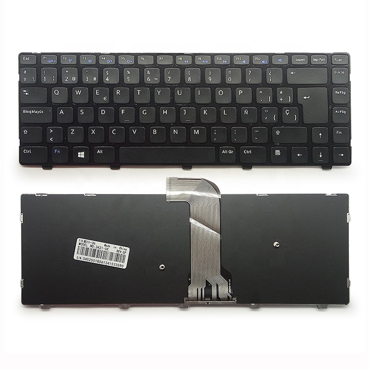 SP Keyboard New For Dell Inspiron 3421 5421 5435 2421 5437 M431R 3437 5523 3440 Spanish Notebook Laptop Keyboard