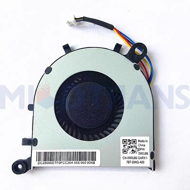 New Laptop Cpu Cooling Fan for DELL XPS13 9350 9343 9360 Cpu Colling Fan P54G 0XHT5V