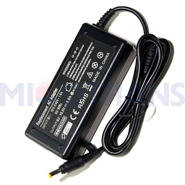 For HP 18.5V 3.5A 4.8*1.7mm 65W Laptop Adapter