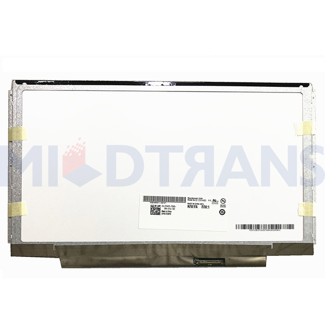 B133XW03 V0 13.3 Inch 1366x768 40 Pins Laptop LCD Panel with Brackets Replacement Laptop Lcd Display
