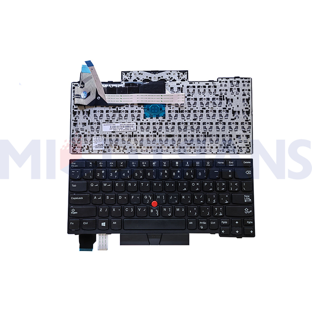 New AR Keyboard Replace for Lenovo Thinkpad X280 X290 A285 Arabic Laptop Keyboard