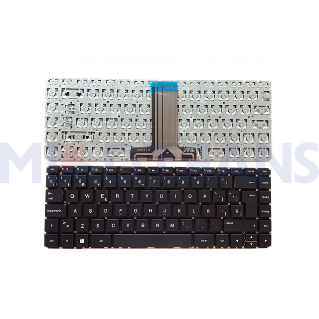 SP Backlit Keyboard for HP Pavilion 14-AB 14-AL Series Spanish Laptop Keyboards